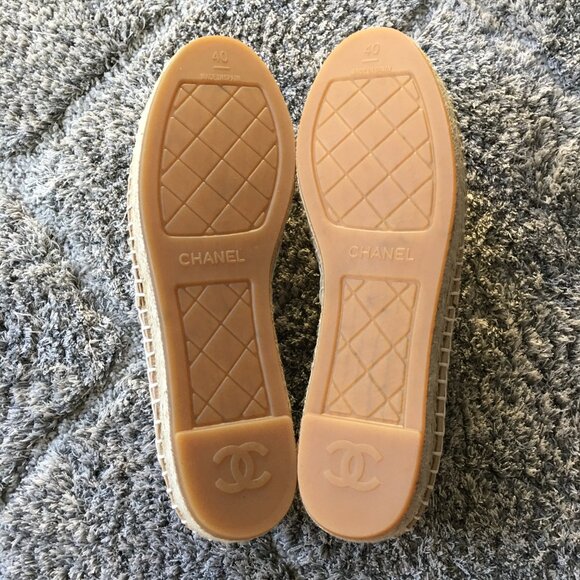 Chanel Lambskin Espadrilles - Picture 6 of 7